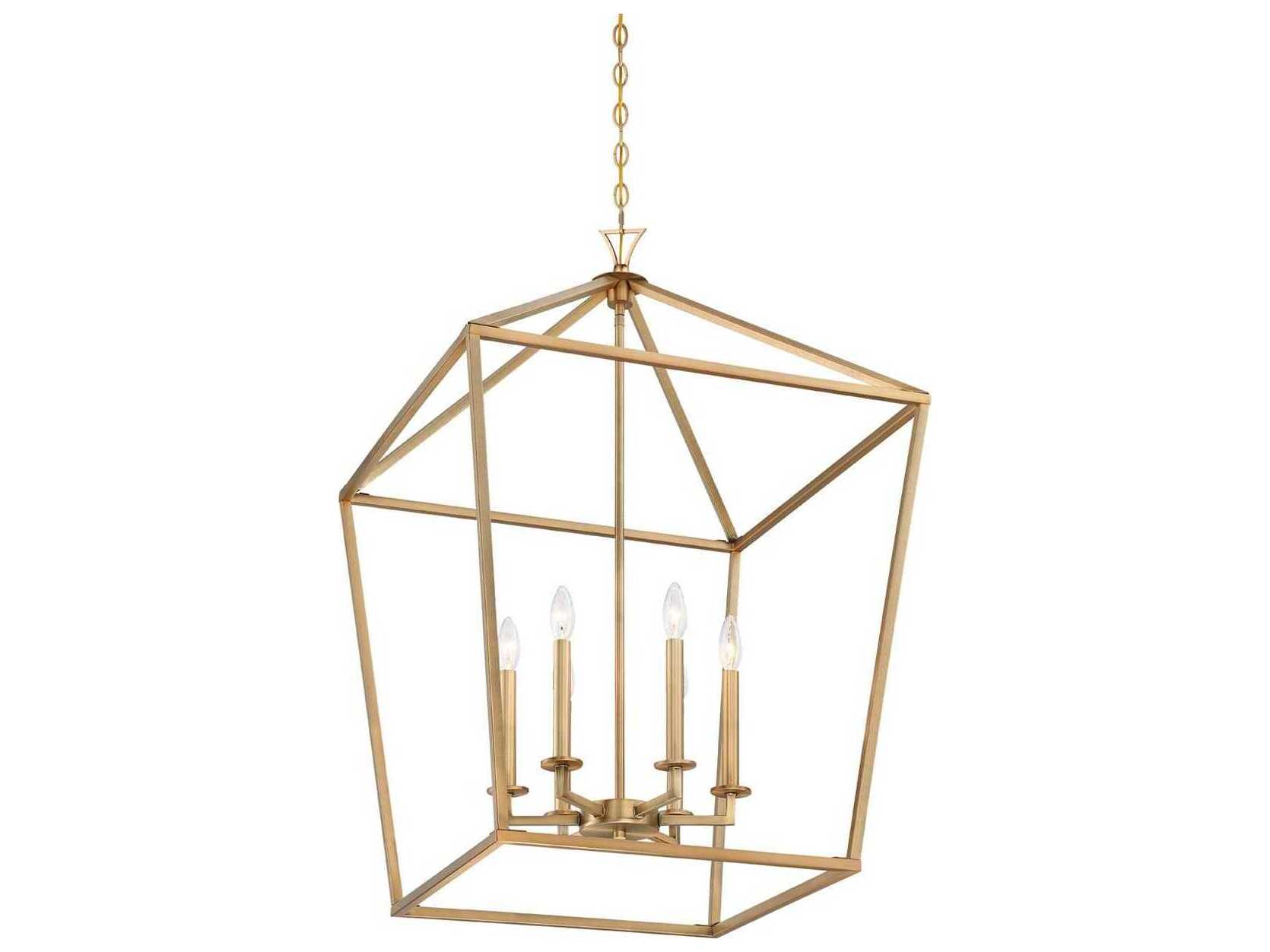 Savoy House Townsend 6-Light Warm Brass Pendant