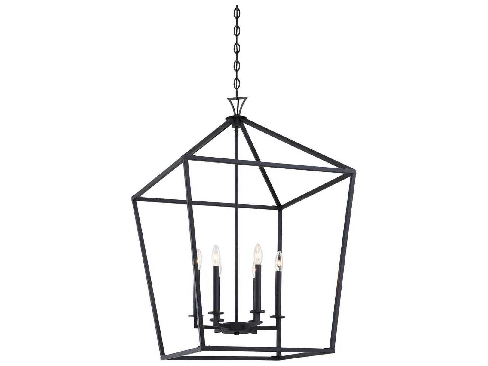 Savoy House Townsend 6-Light Matte Black Pendant