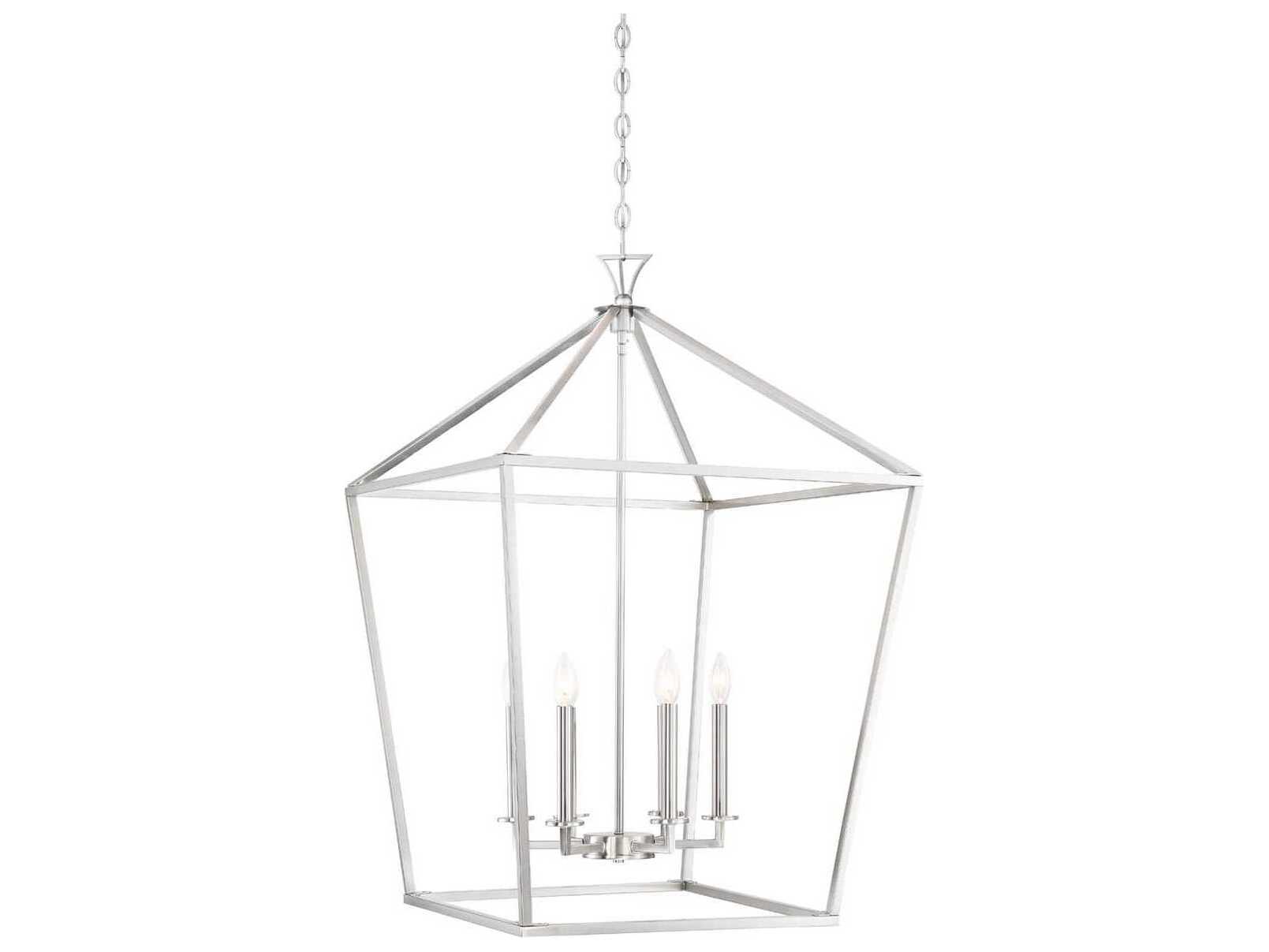 Savoy House Townsend 6-Light Satin Nickel Pendant