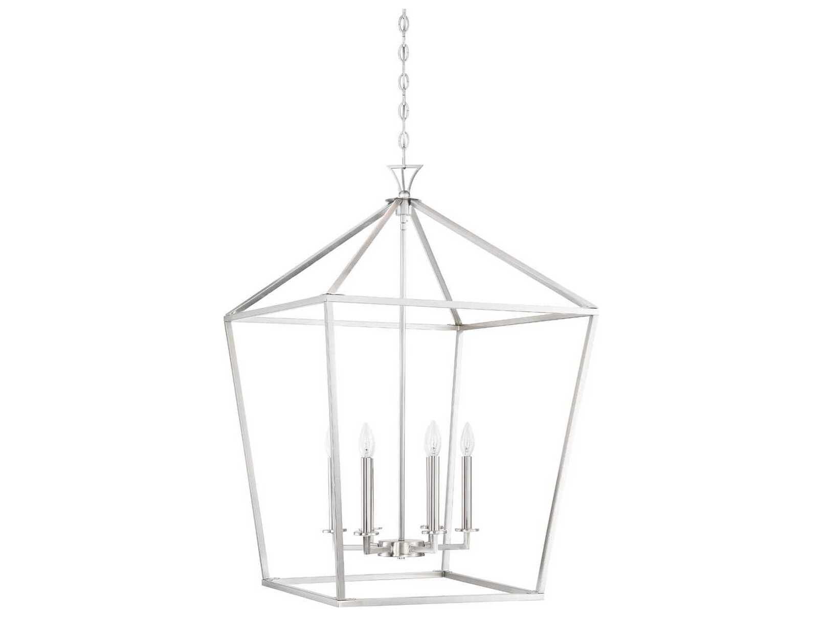 Savoy House Townsend 6-Light Satin Nickel Pendant