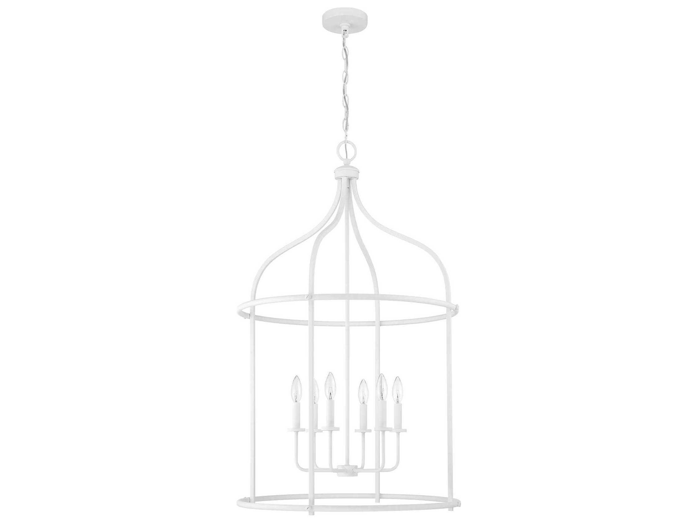 Savoy House Brookstone 6-Light Bisque White Pendant