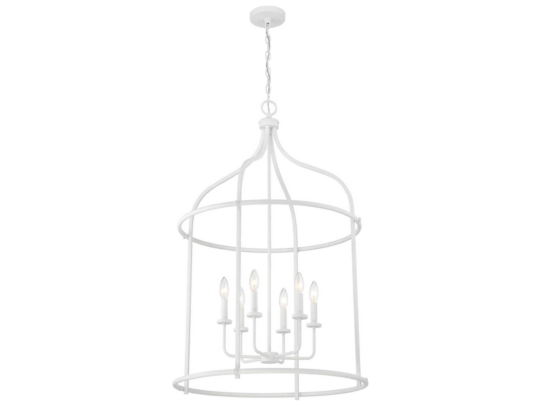 Savoy House Brookstone 6-Light Bisque White Pendant