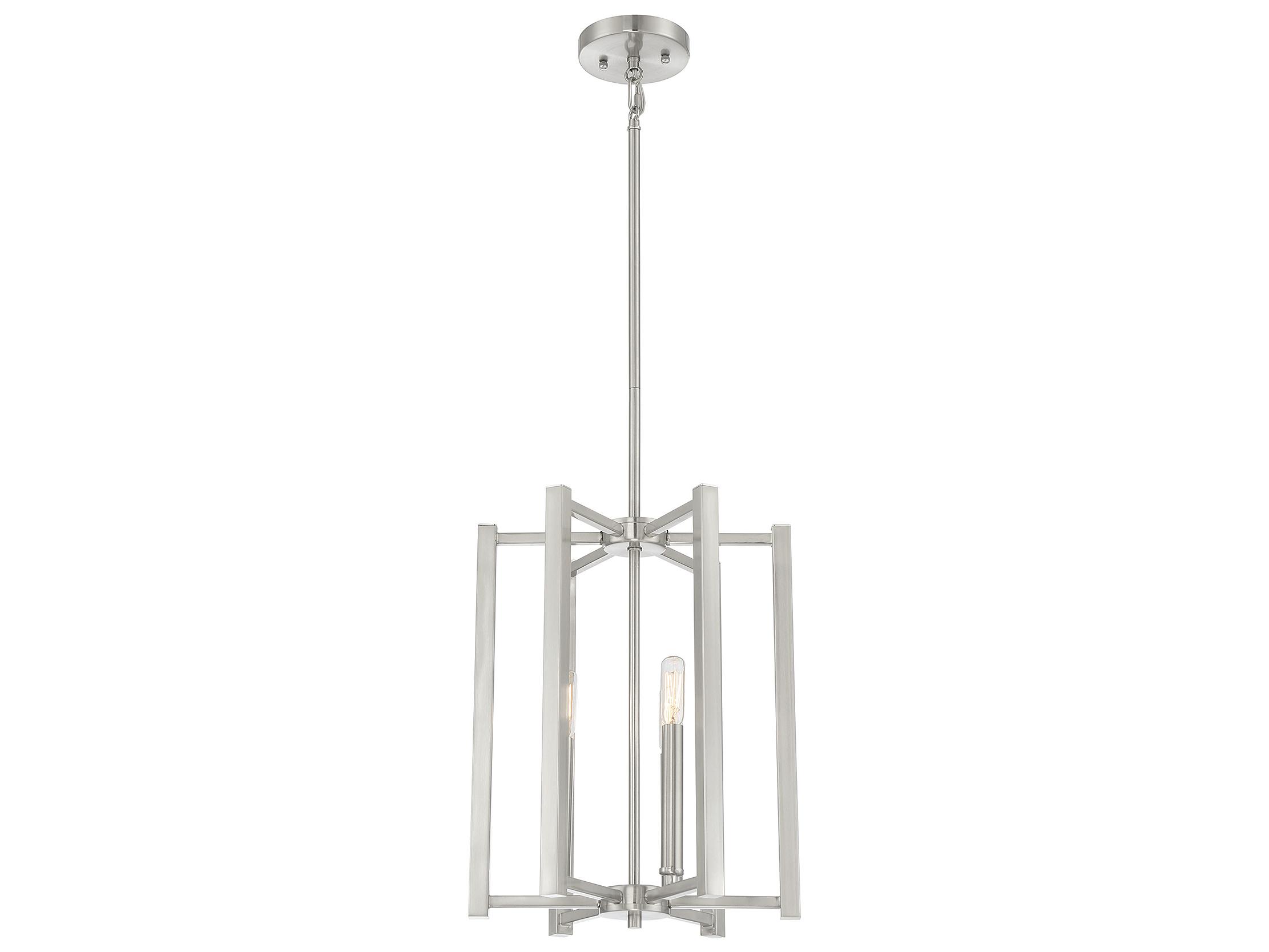 Savoy House Benson 3-Light Satin Nickel Mini Pendant