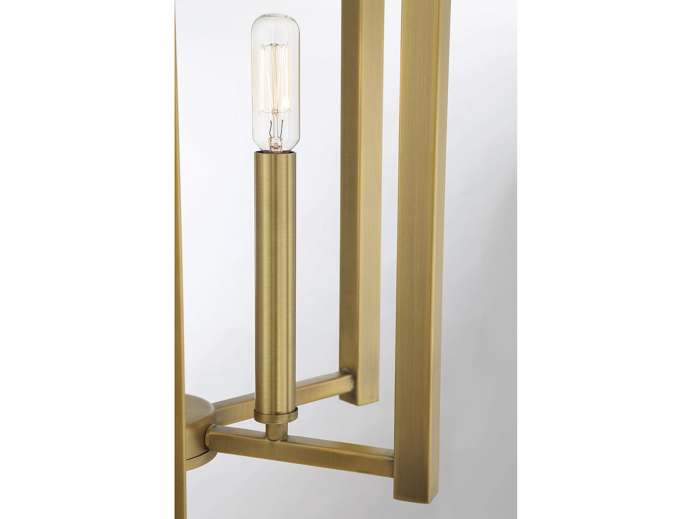 Savoy House Benson 5-Light Warm Brass Pendant