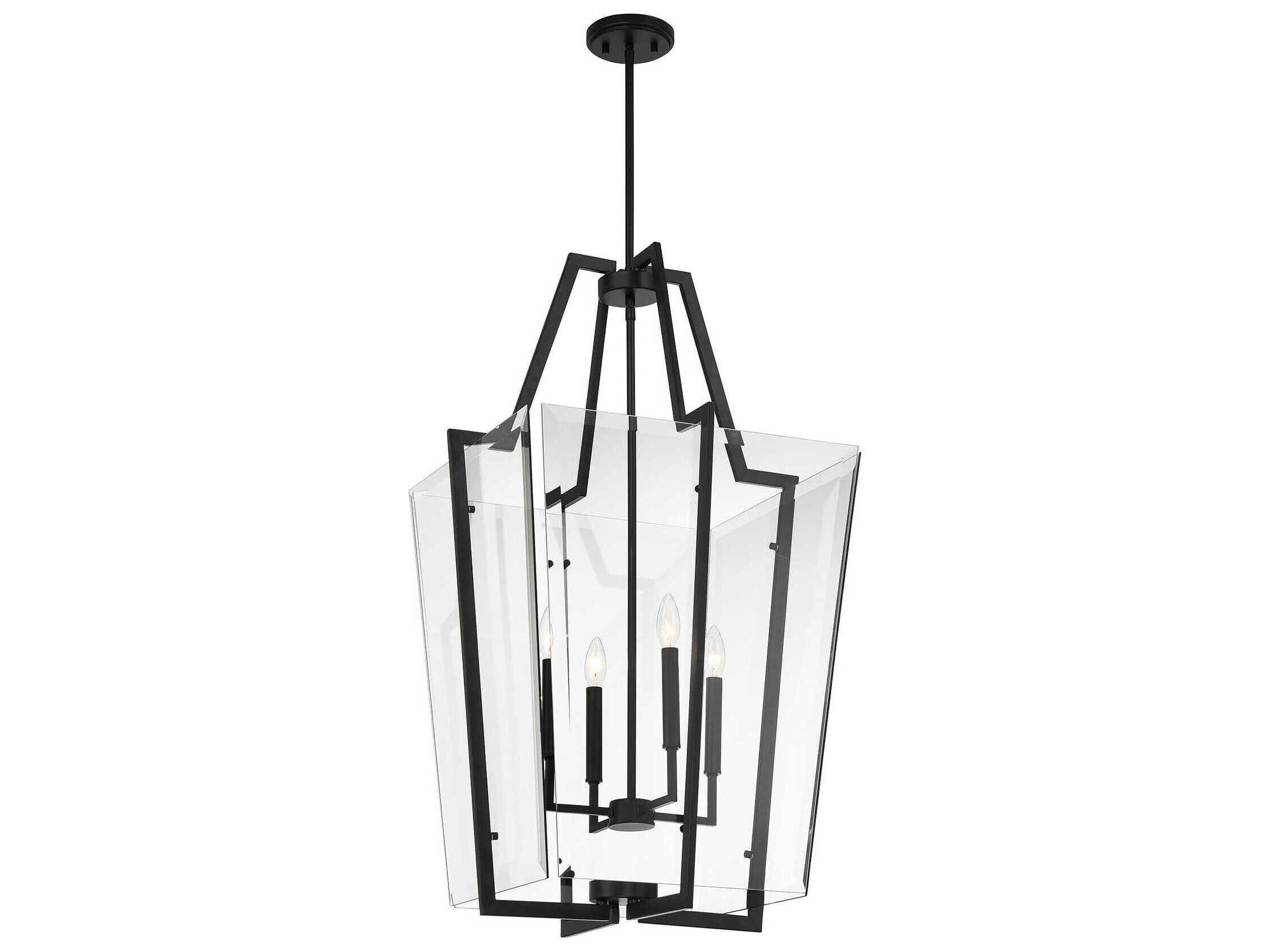 Savoy House Farell 4-Light Matte Black Pendant