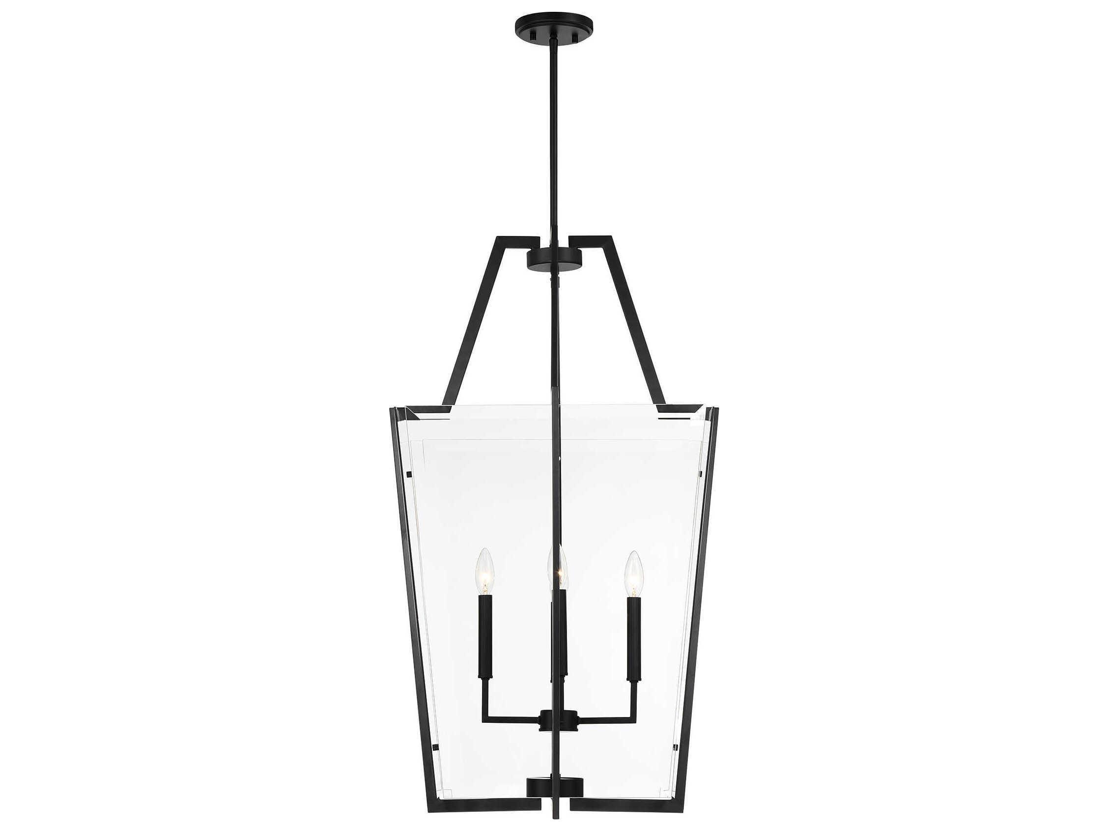 Savoy House Farell 4-Light Matte Black Pendant
