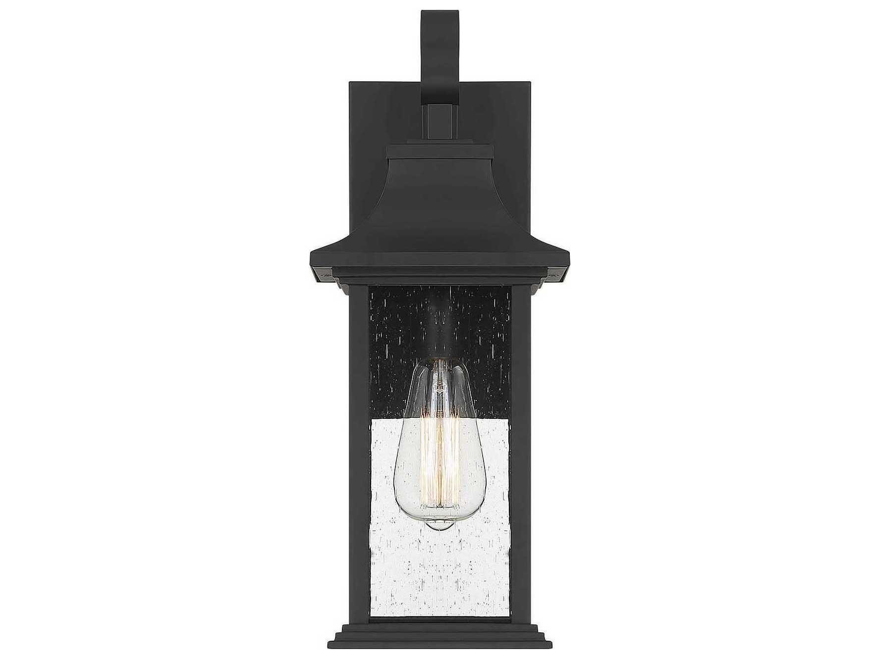 Savoy House Hancock 1 - Light Glass Outdoor Wall Light