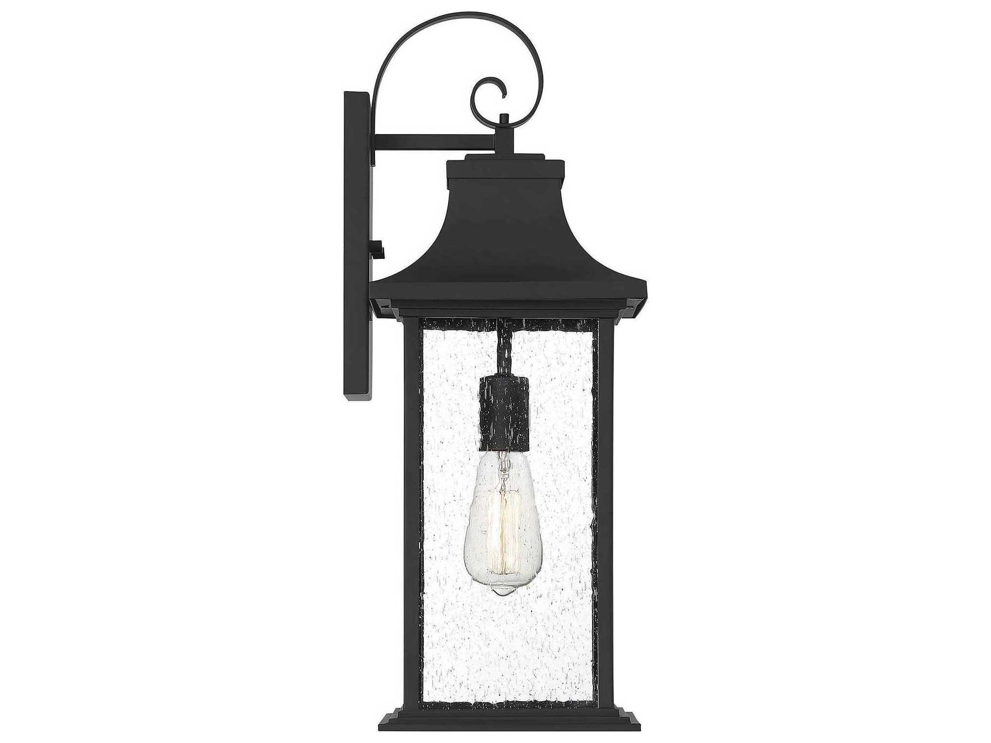 Savoy House Hancock 1 - Light Glass Outdoor Wall Light