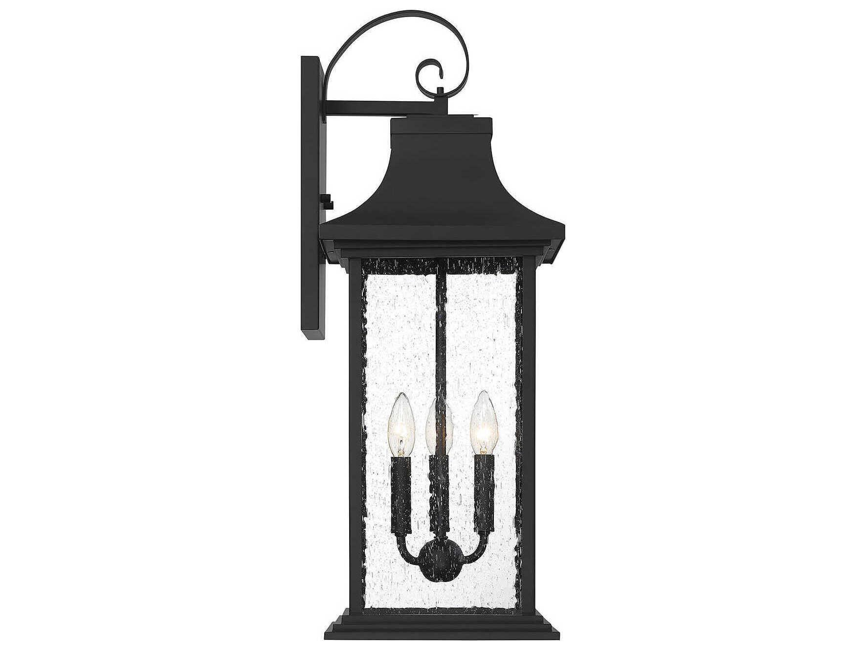 Savoy House Hancock 3 - Light Outdoor Wall Light