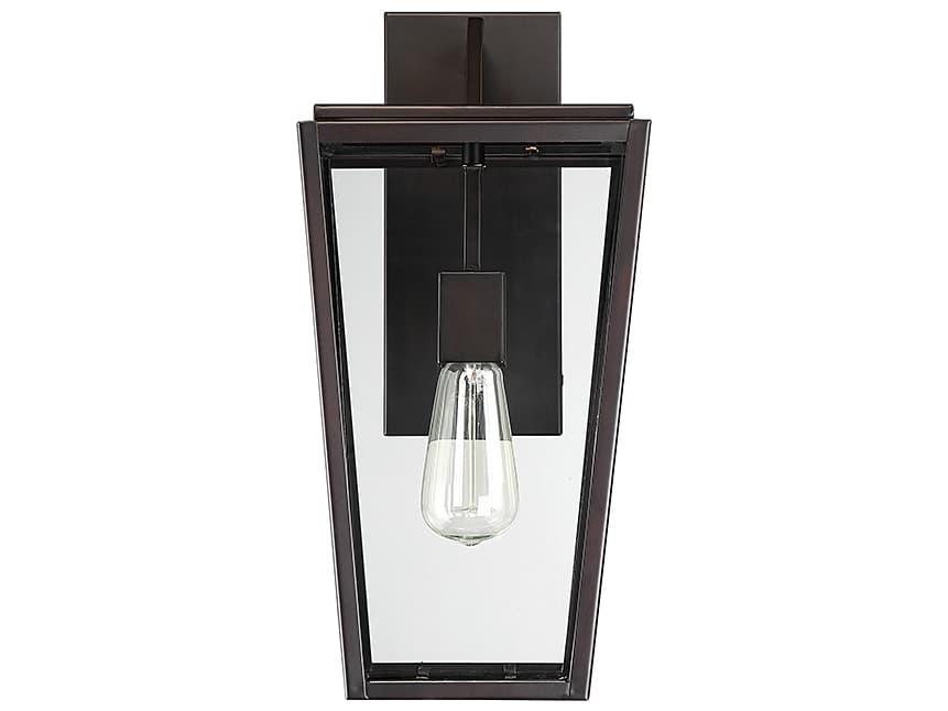 Savoy House Milton 1 - Light Glass Outdoor Wall Light