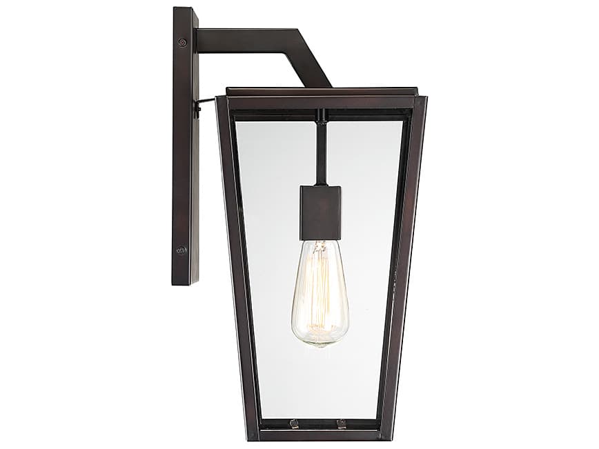 Savoy House Milton 1 - Light Glass Outdoor Wall Light