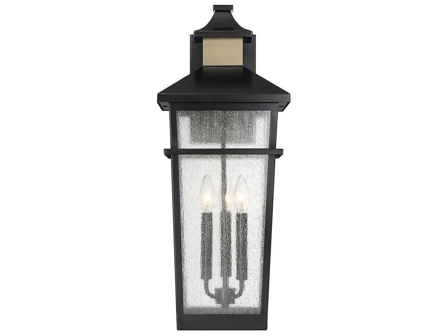 Savoy House Kingsley 3 - Light Outdoor Wall Light