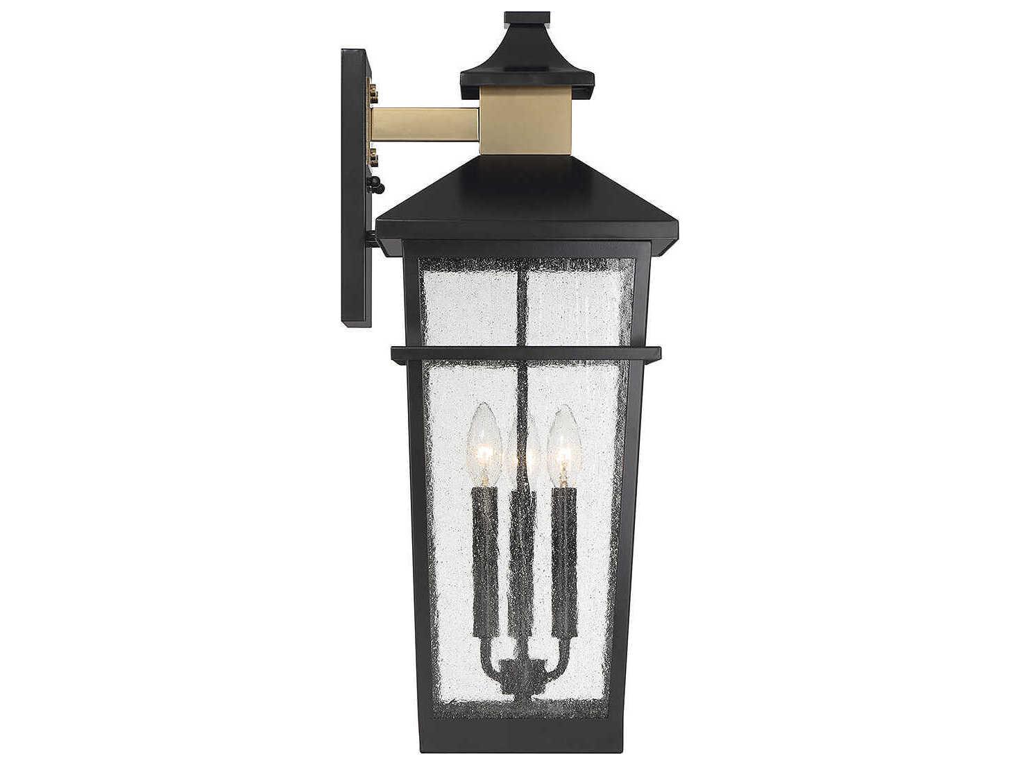 Savoy House Kingsley 3 - Light Outdoor Wall Light