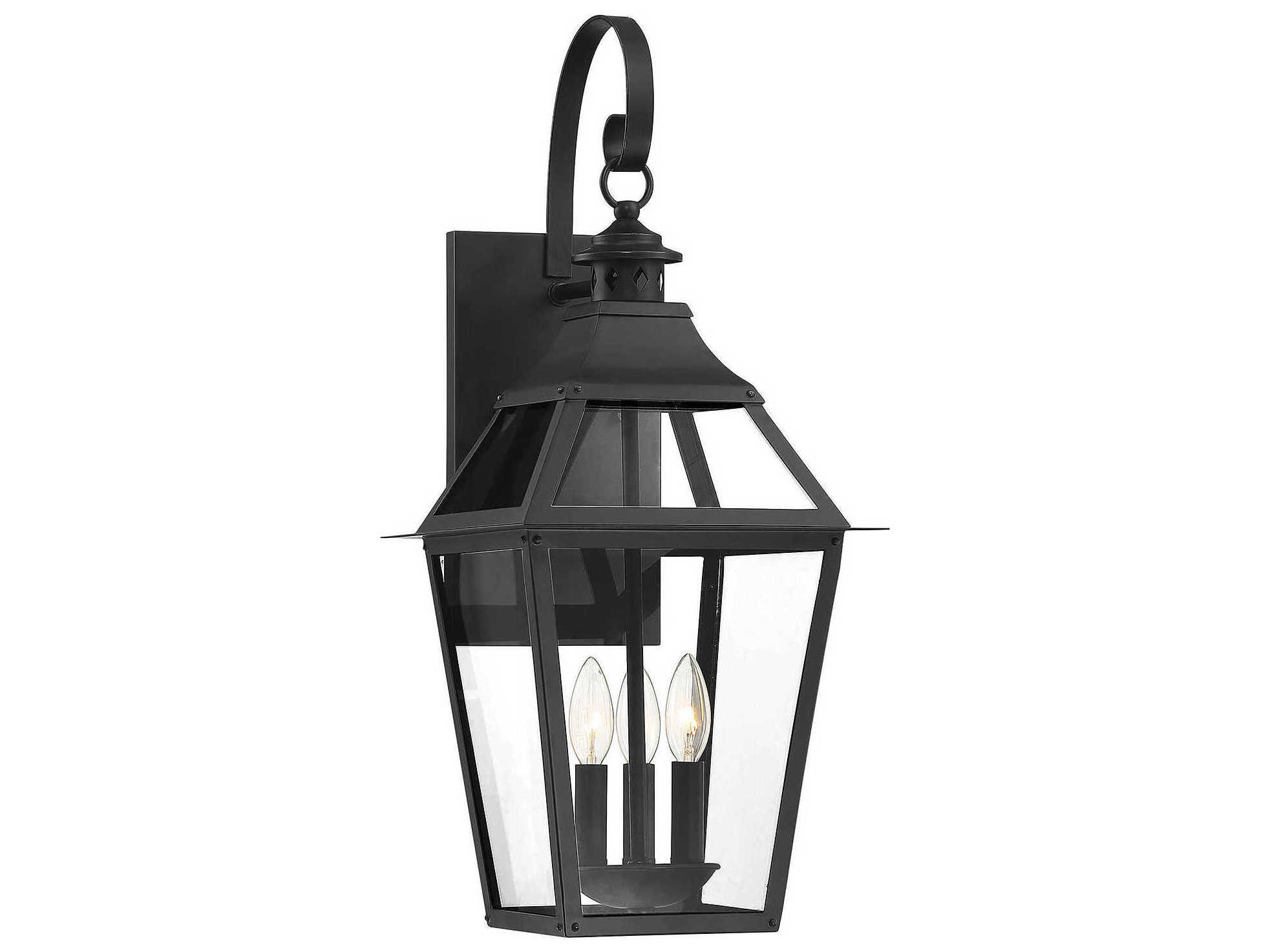 Savoy House Jackson 3 - Light Outdoor Wall Light