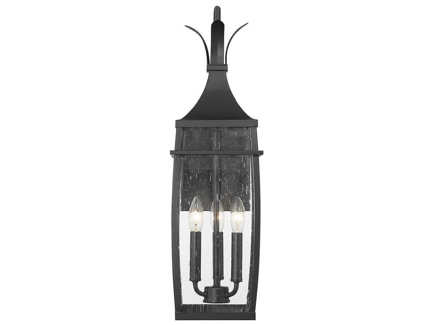 Savoy House Montpelier 3 - Light Outdoor Wall Light