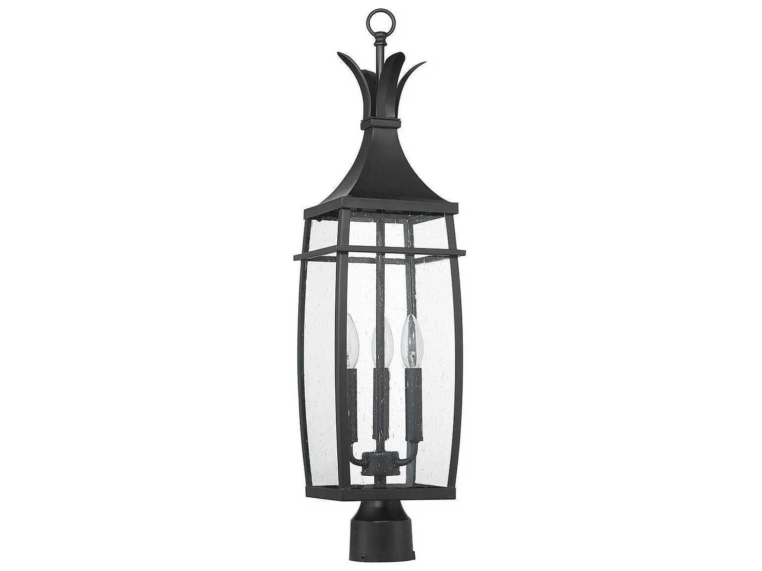 Savoy House Montpelier 3 - Light Outdoor Post Light