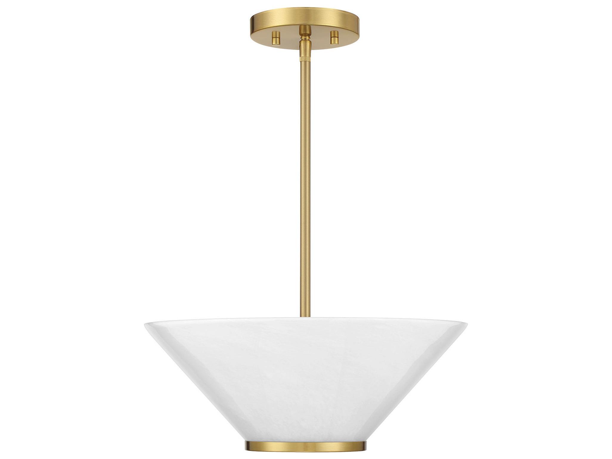 Savoy House Blair 3-Light Warm Brass Pendant