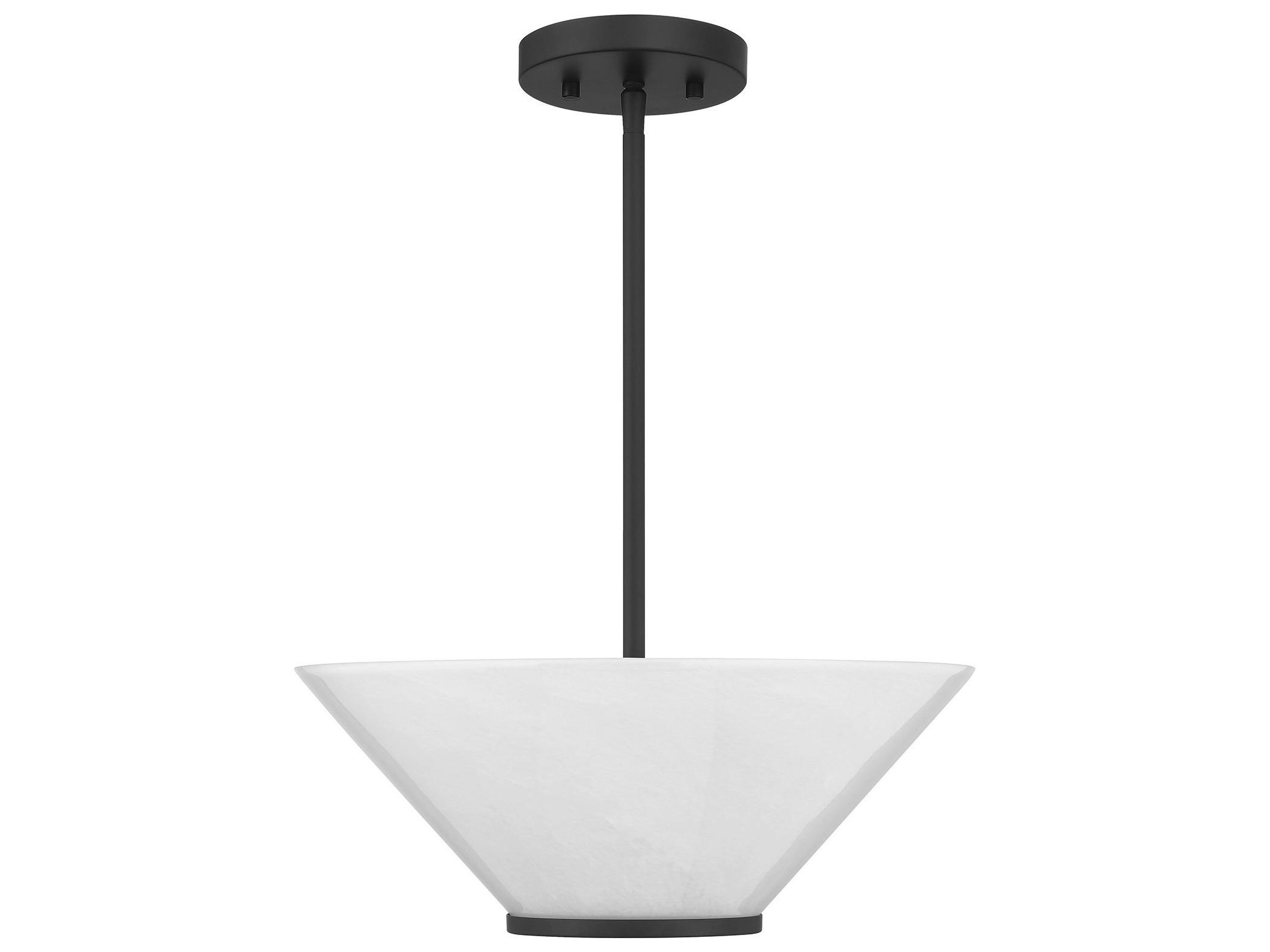 Savoy House Blair 3-Light Matte Black Pendant