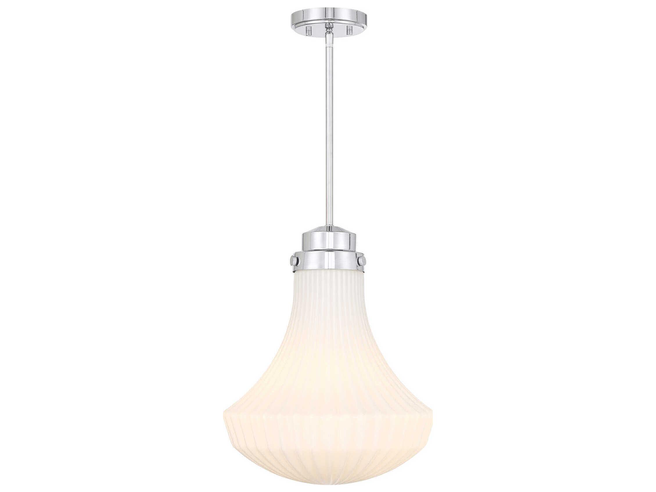 Savoy House Bartlet 1-Light Polished Chrome Pendant