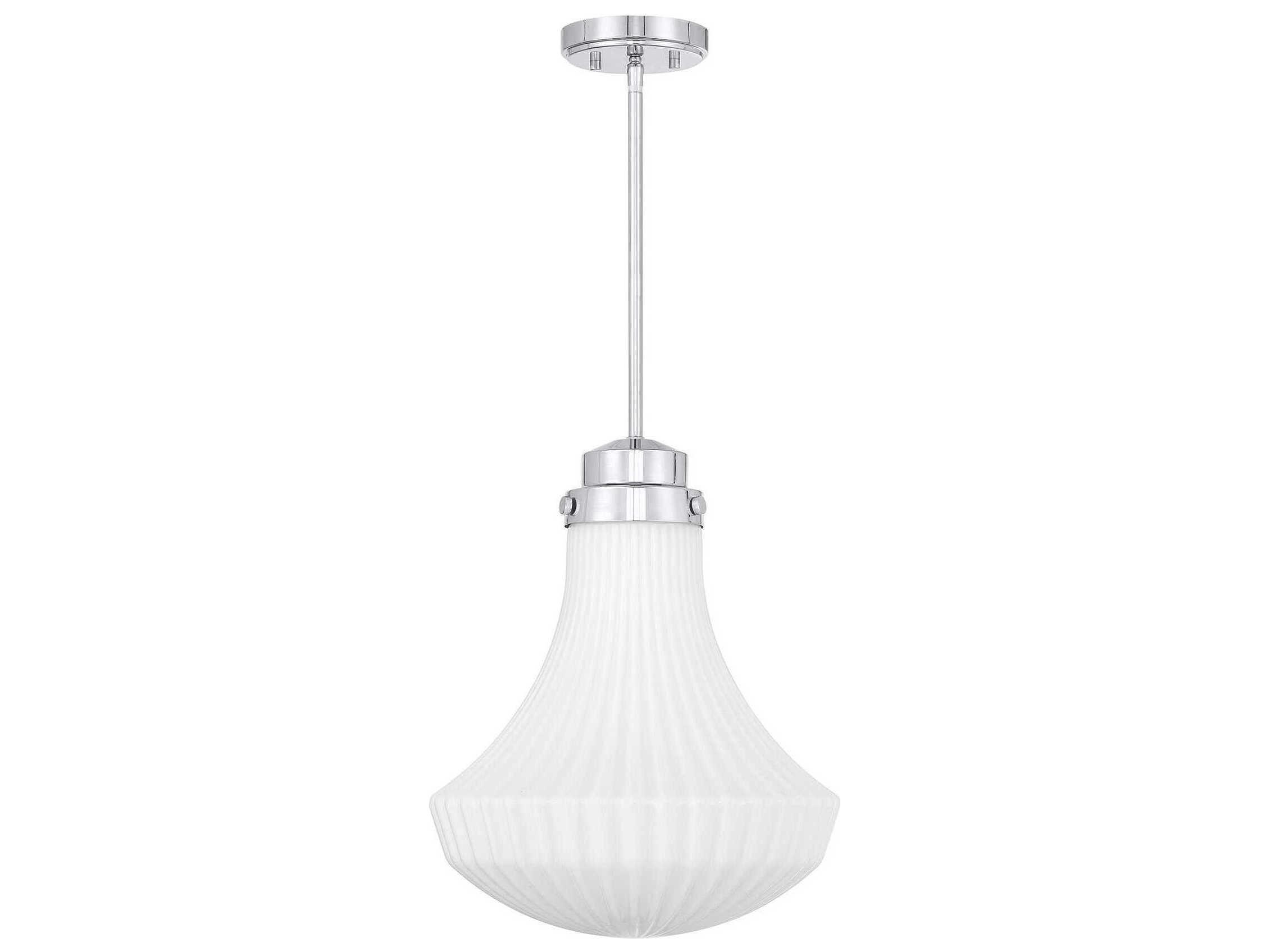 Savoy House Bartlet 1-Light Polished Chrome Pendant