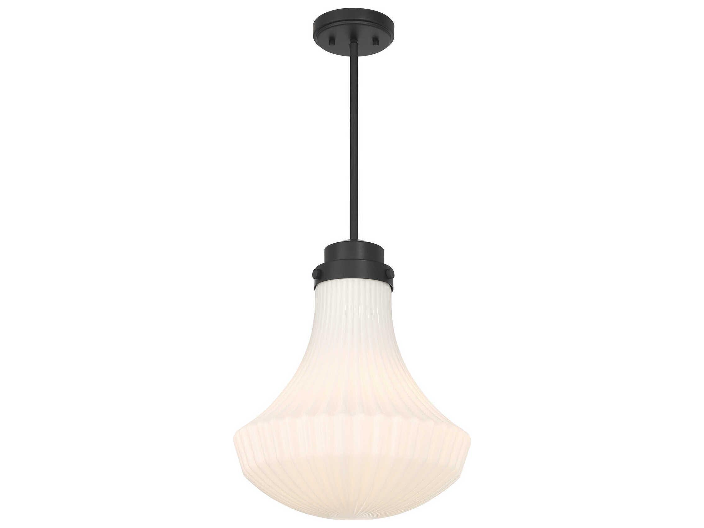 Savoy House Bartlet 1-Light Matte Black Pendant