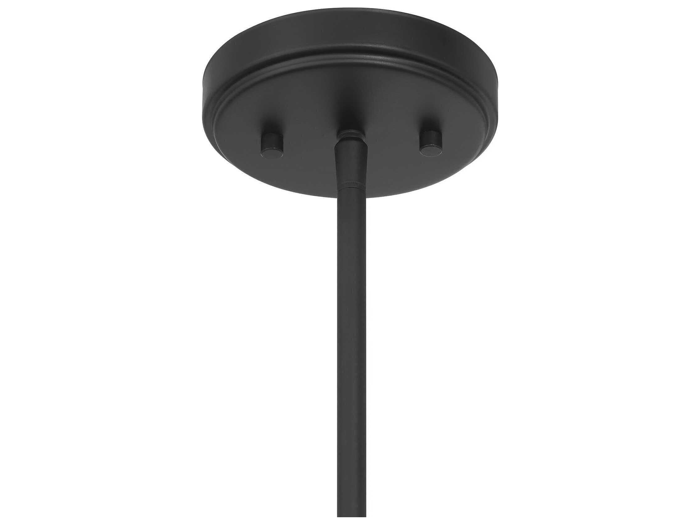 Savoy House Bartlet 1-Light Matte Black Pendant