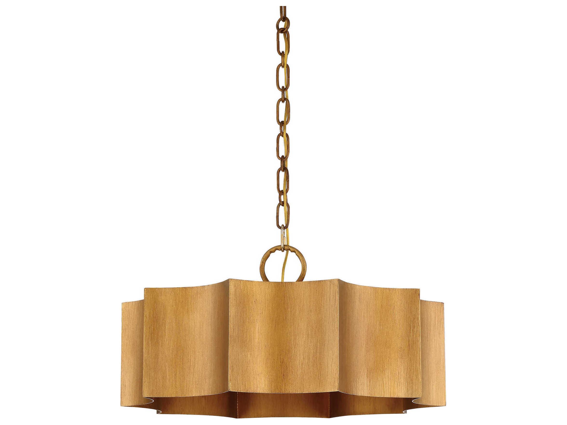 Savoy House Shelby 3-Light Gold Patina Pendant