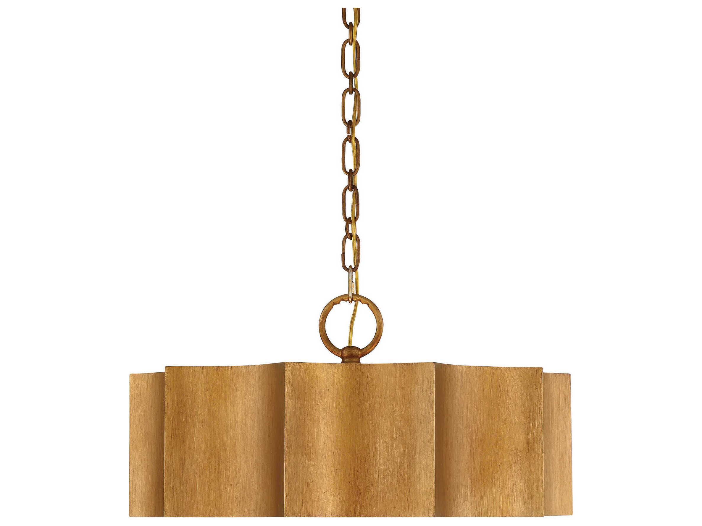 Savoy House Shelby 3-Light Gold Patina Pendant