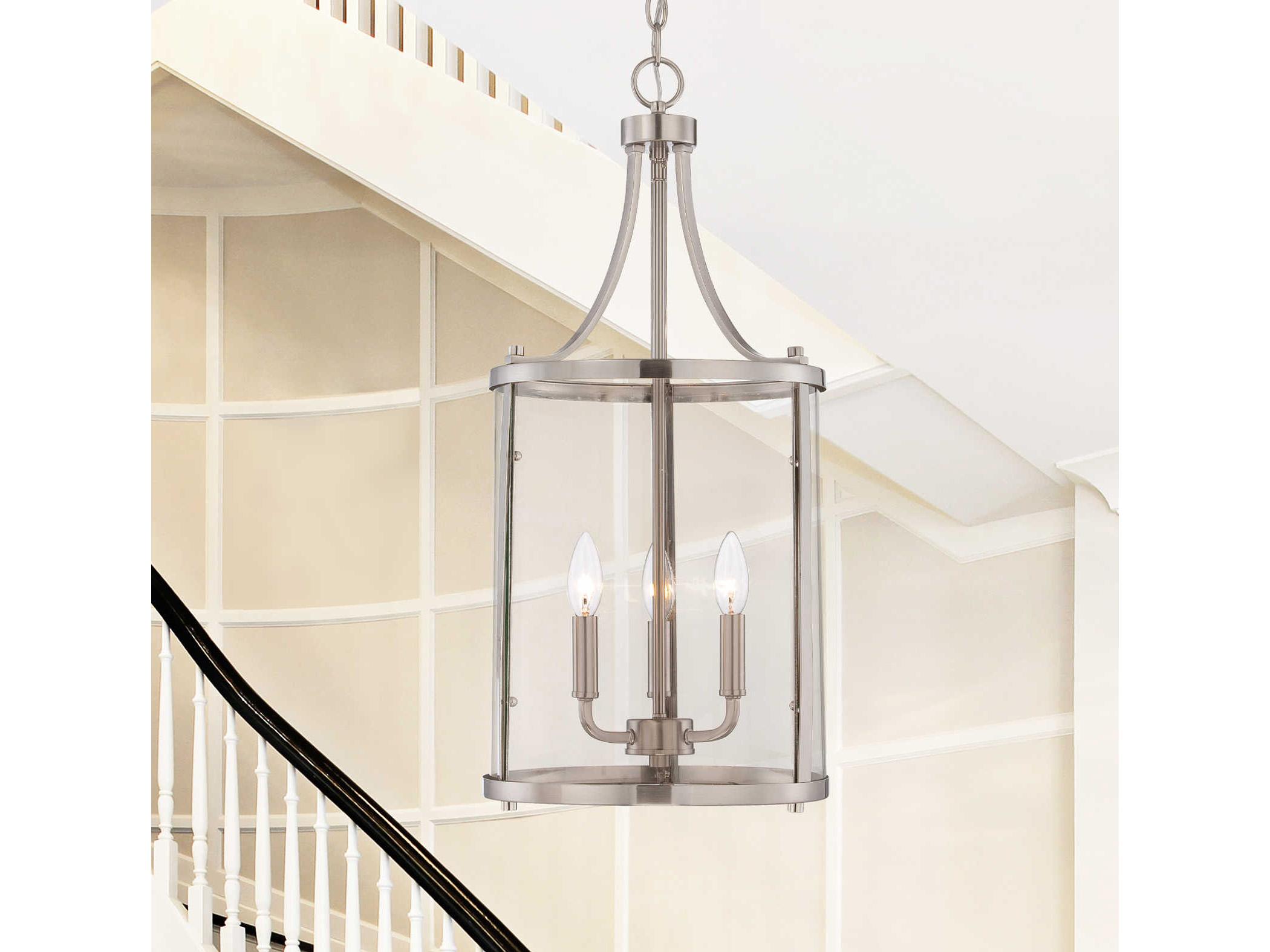 Savoy House Penrose 3-Light Satin Nickel Pendant