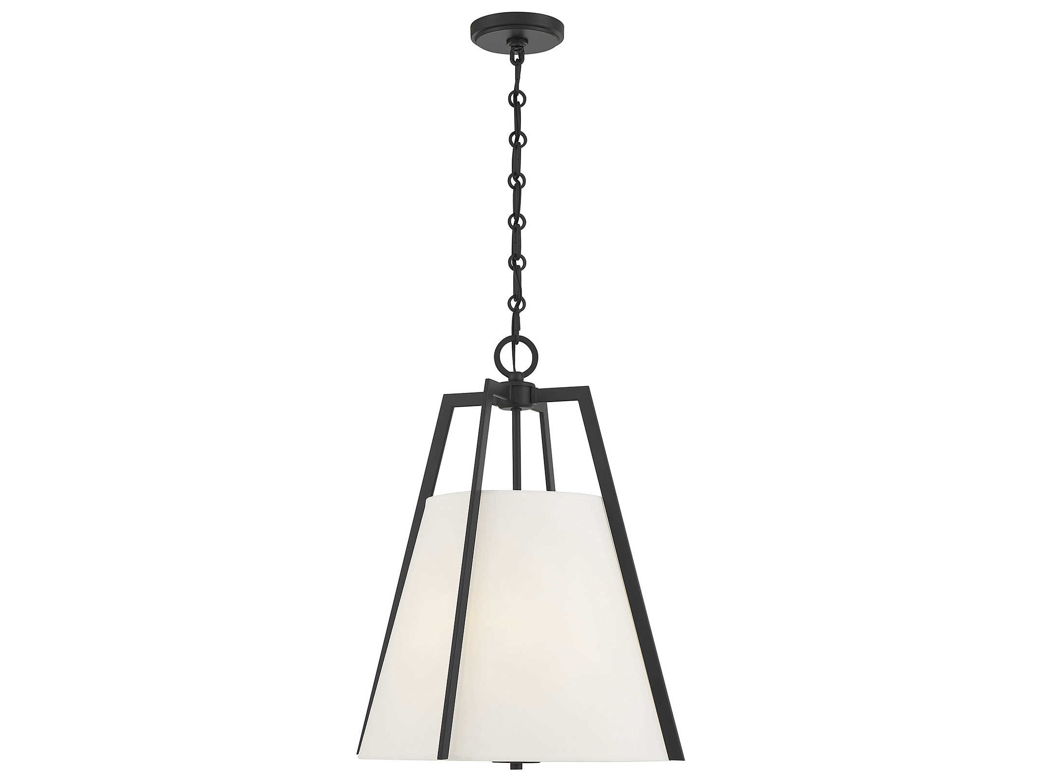 Savoy House Mansfield 3-Light Matte Black Pendant