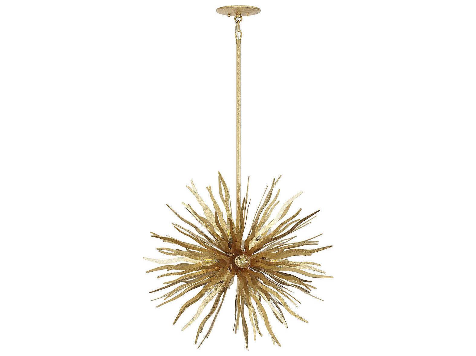 Savoy House Killiam 12-Light Cavalier Gold Sputnik Pendant