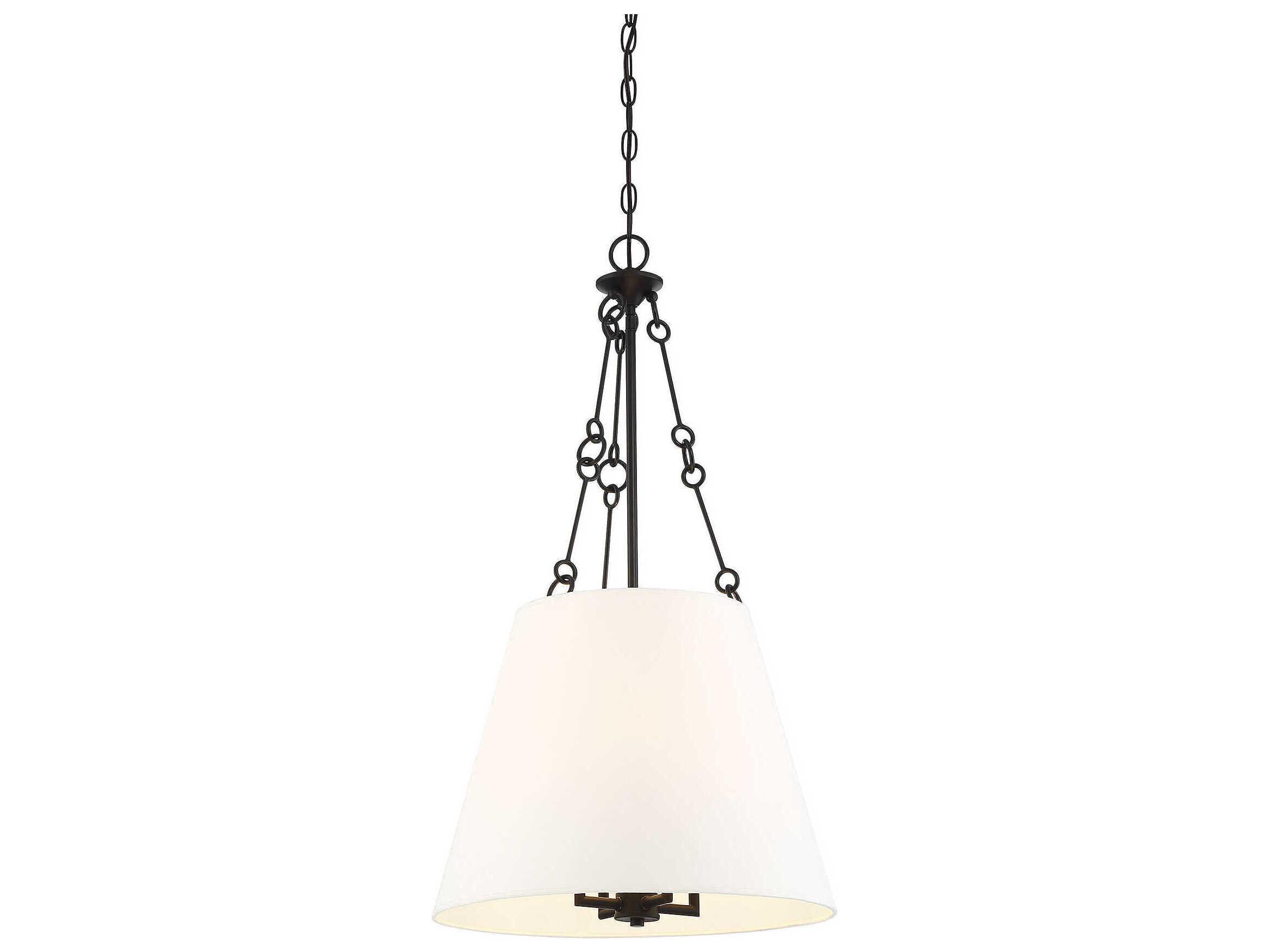 Savoy House Austin 4-Light English Bronze Empire Chandelier