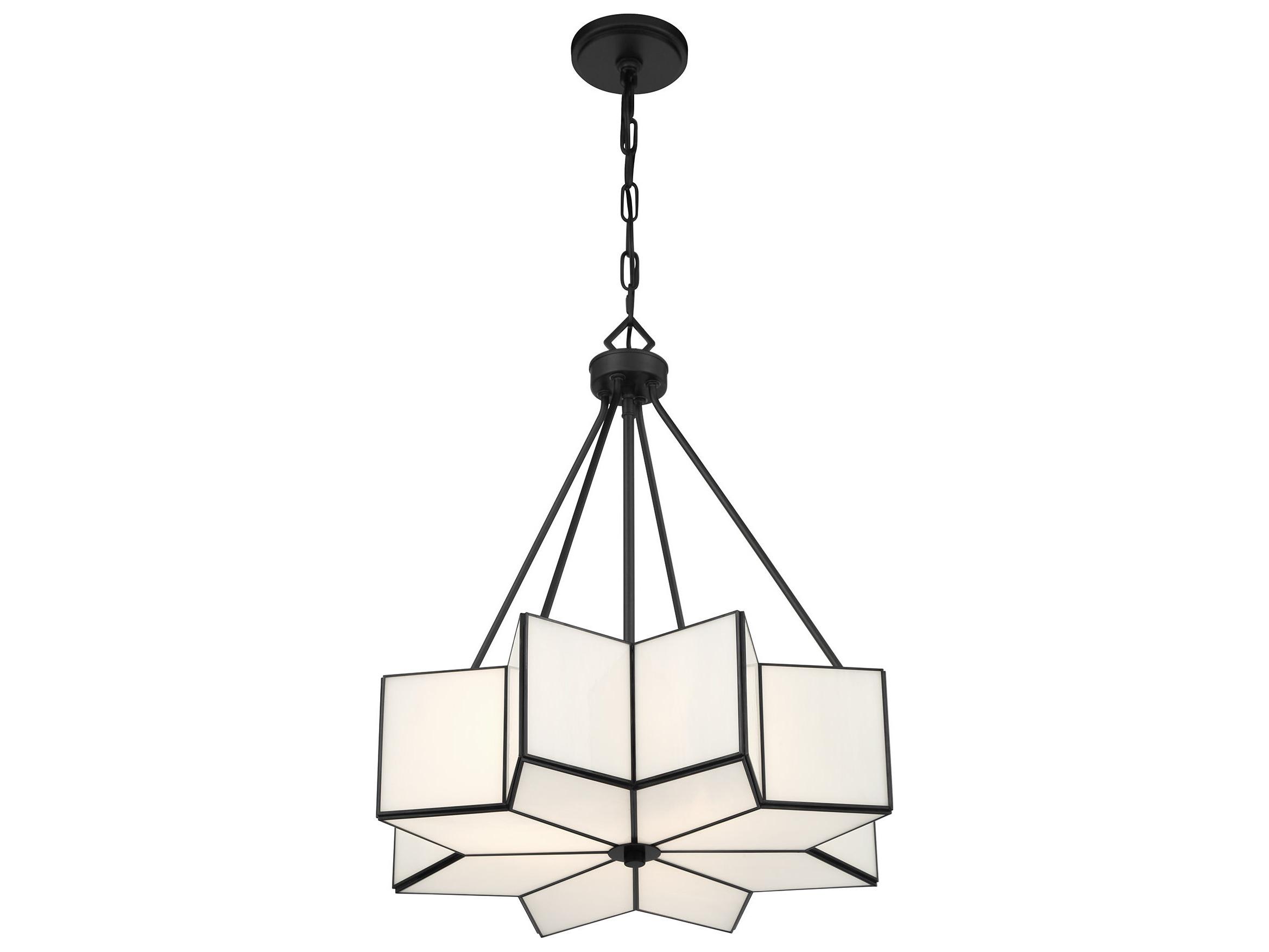 Savoy House Reiling 3-Light Matte Black Pendant