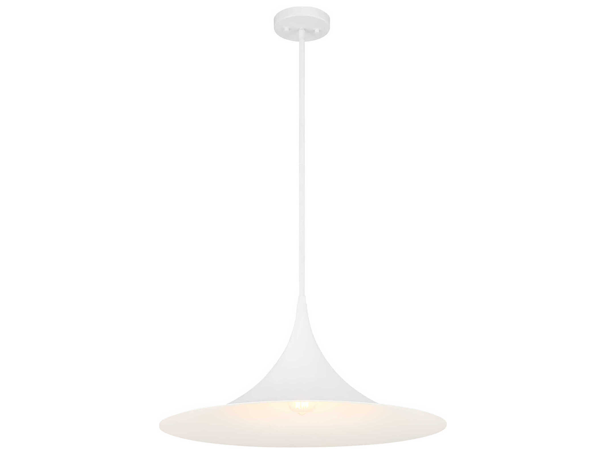 Savoy House Bowdin 1-Light Bisque White Pendant