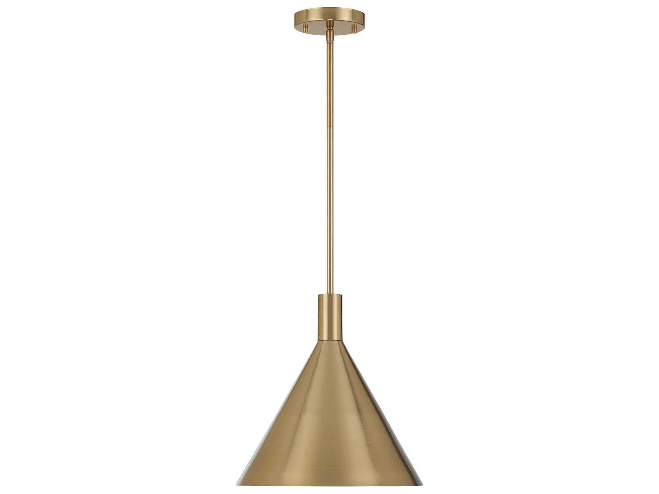 Savoy House Pharos 1-Light Noble Brass Pendant