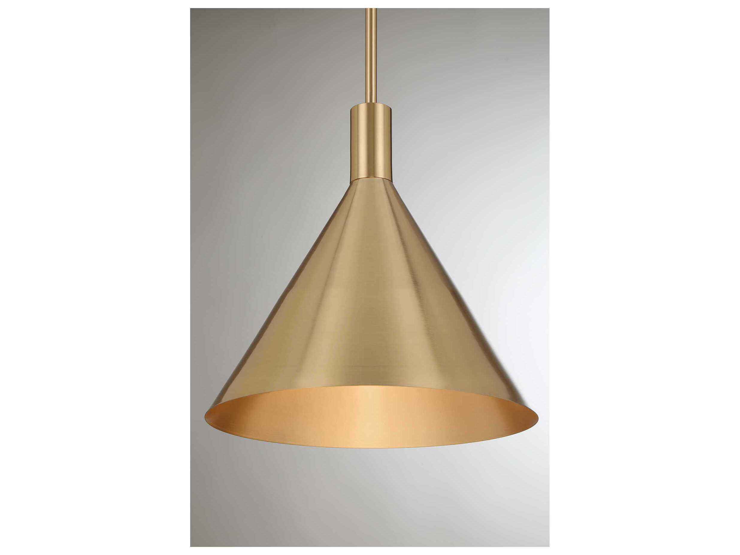 Savoy House Pharos 1-Light Noble Brass Pendant