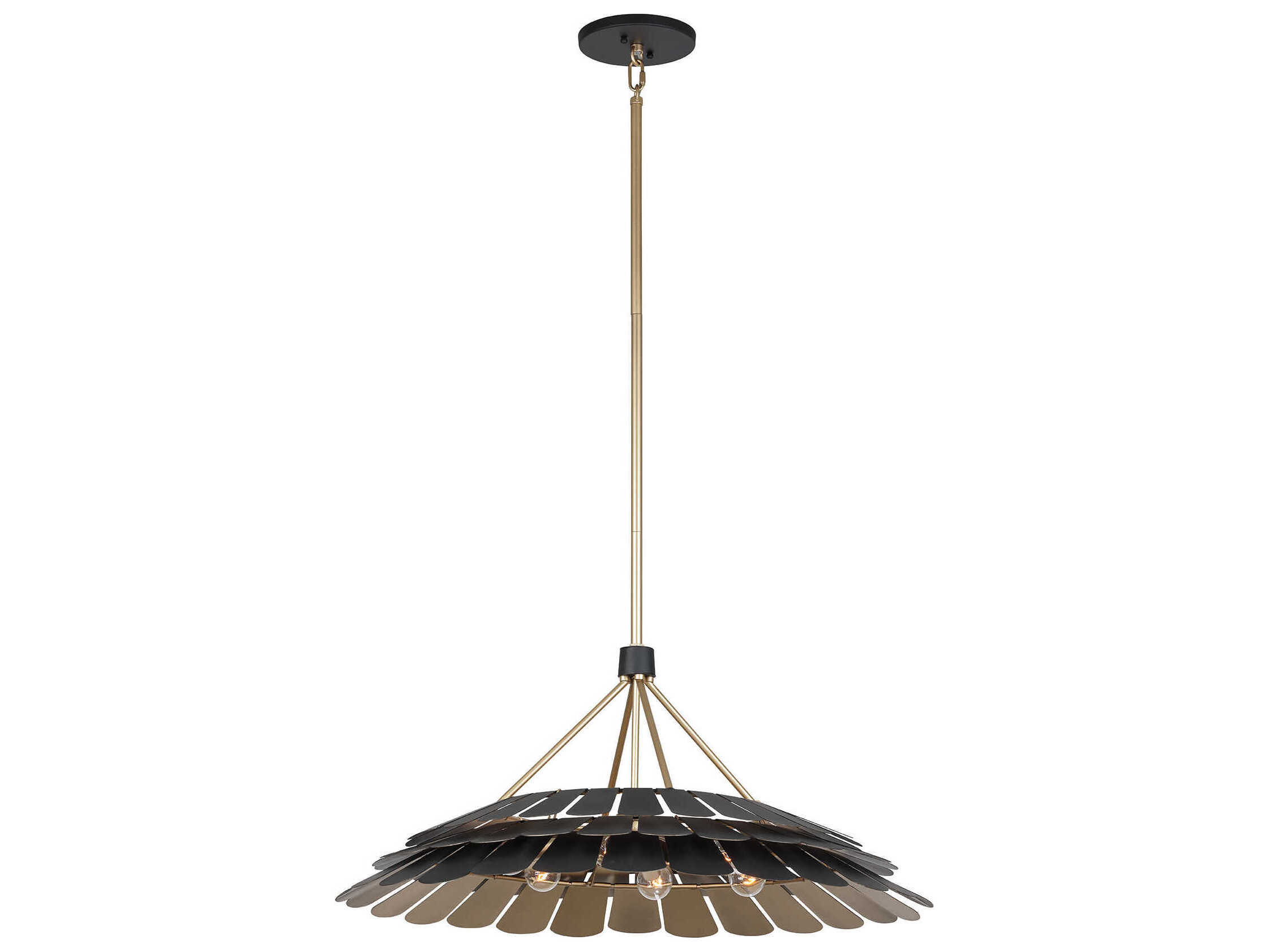 Savoy House Turaco 6-Light Midnight Black Pendant
