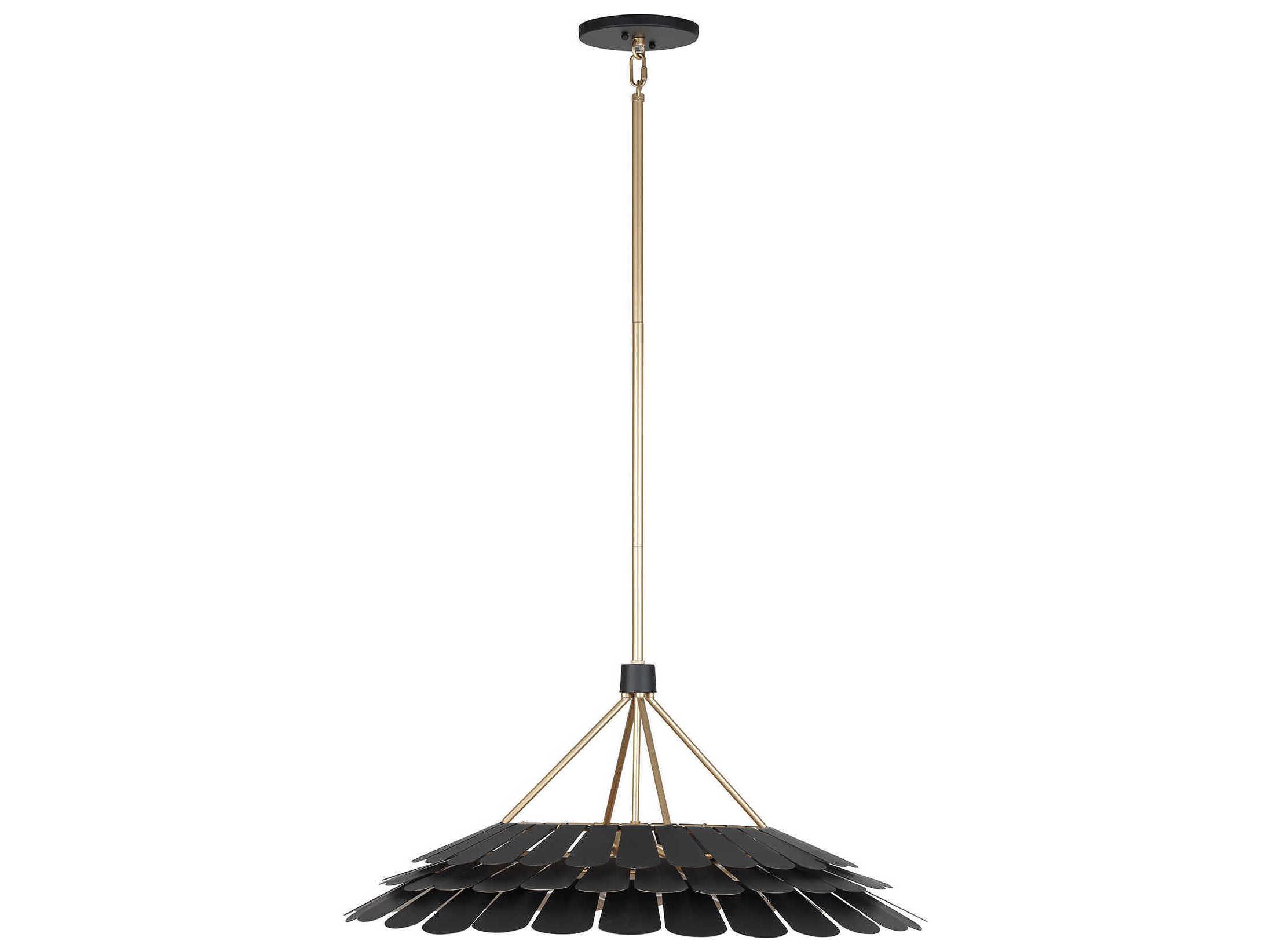 Savoy House Turaco 6-Light Midnight Black Pendant