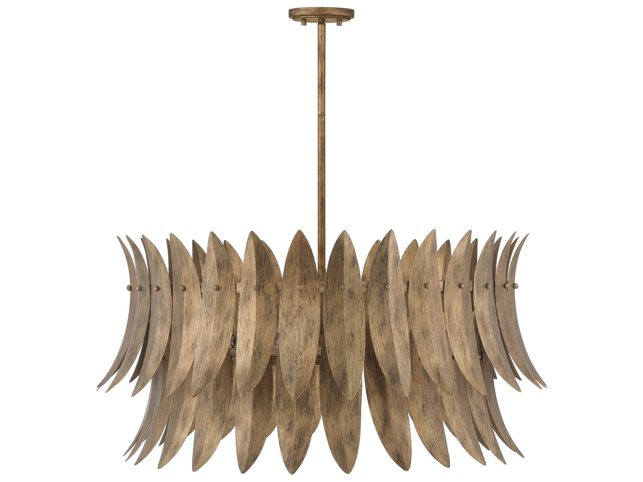 Savoy House Sanctuary 8-Light Coronado Brown Pendant