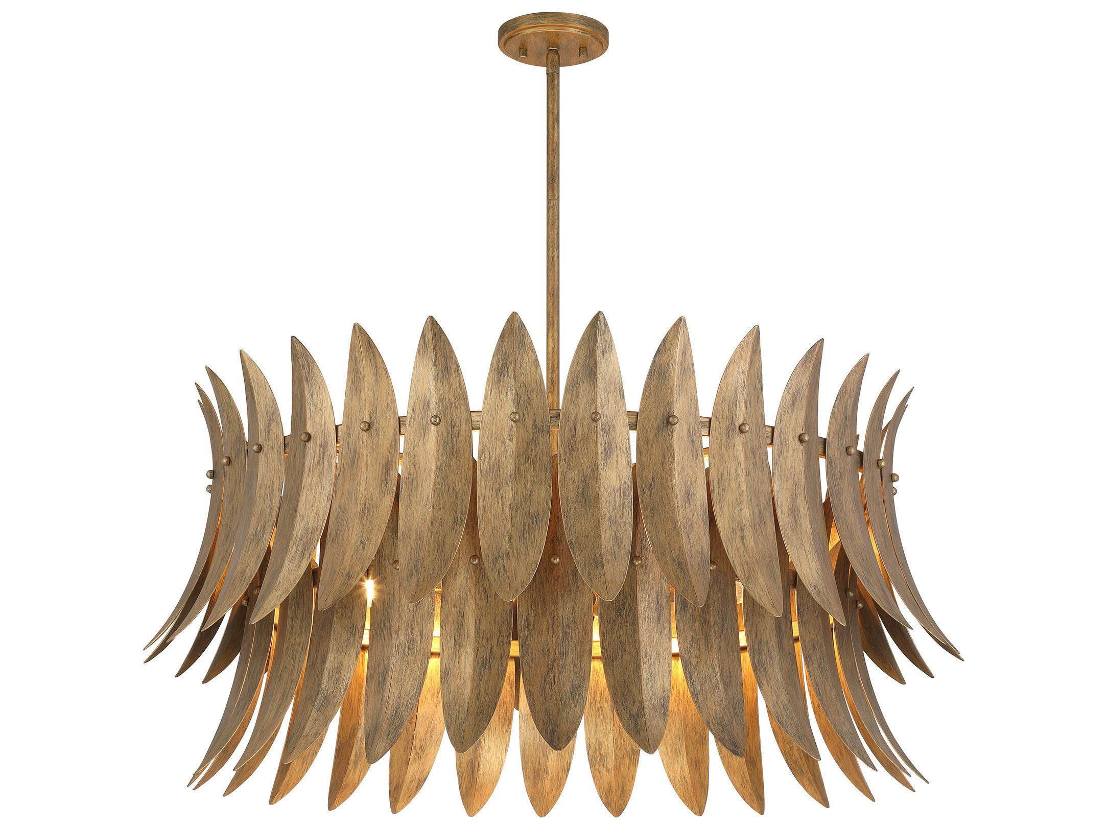 Savoy House Sanctuary 8-Light Coronado Brown Pendant