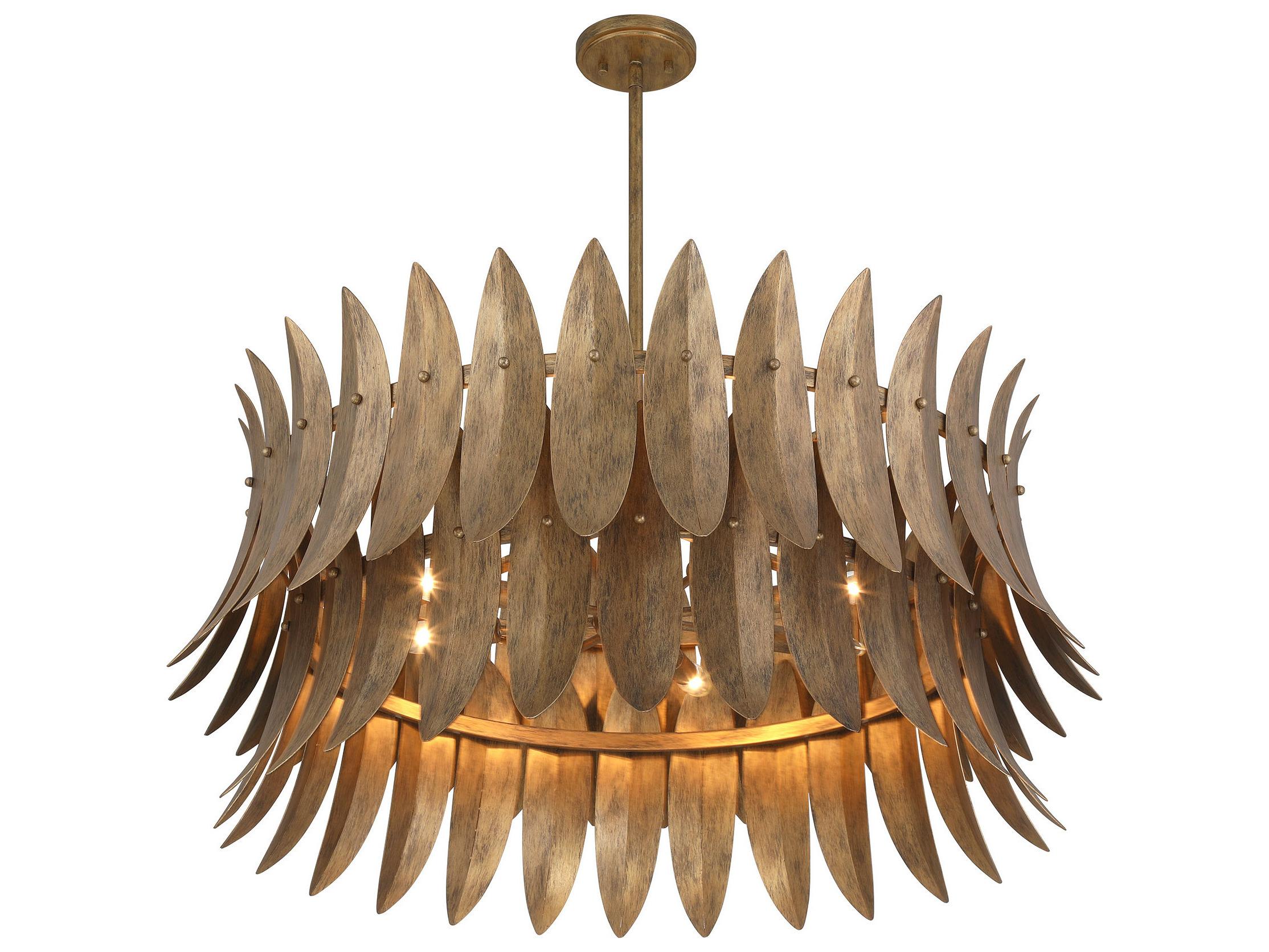 Savoy House Sanctuary 8-Light Coronado Brown Pendant