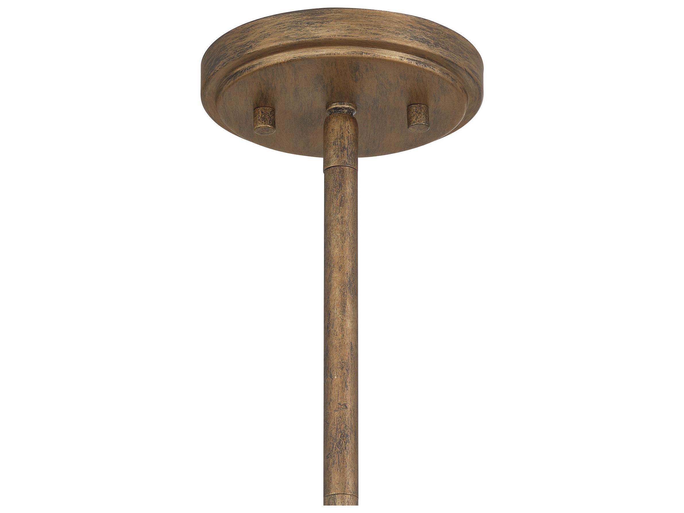 Savoy House Sanctuary 8-Light Coronado Brown Pendant