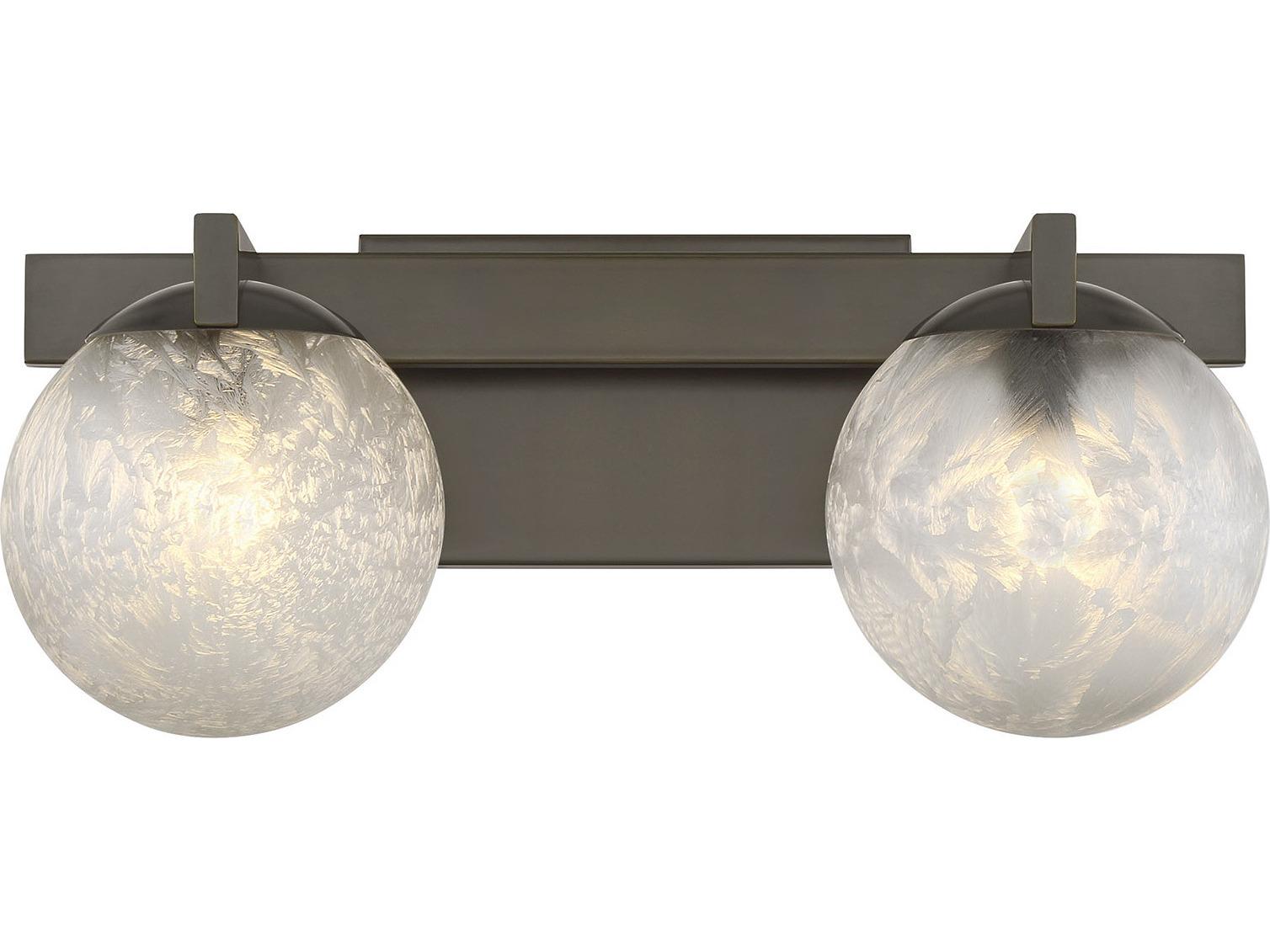 Savoy House Darien 2-Light Mediterranean Bronze Vanity Light