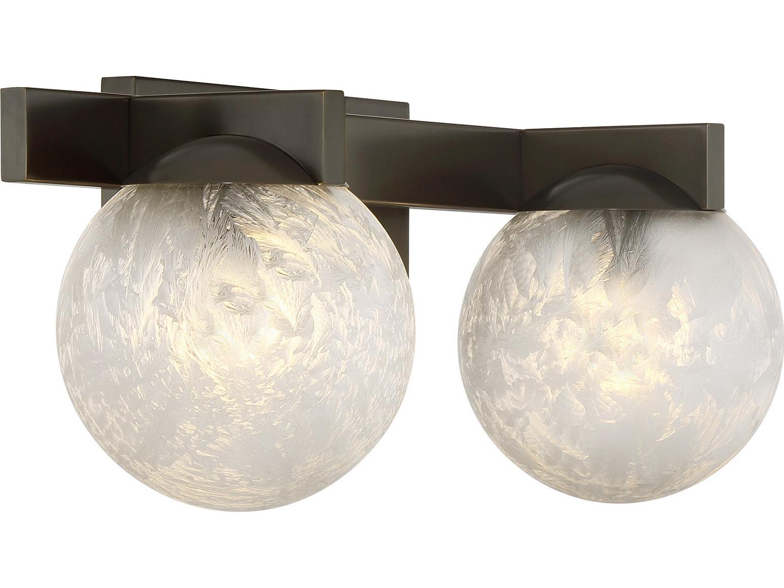 Savoy House Darien 2-Light Mediterranean Bronze Vanity Light