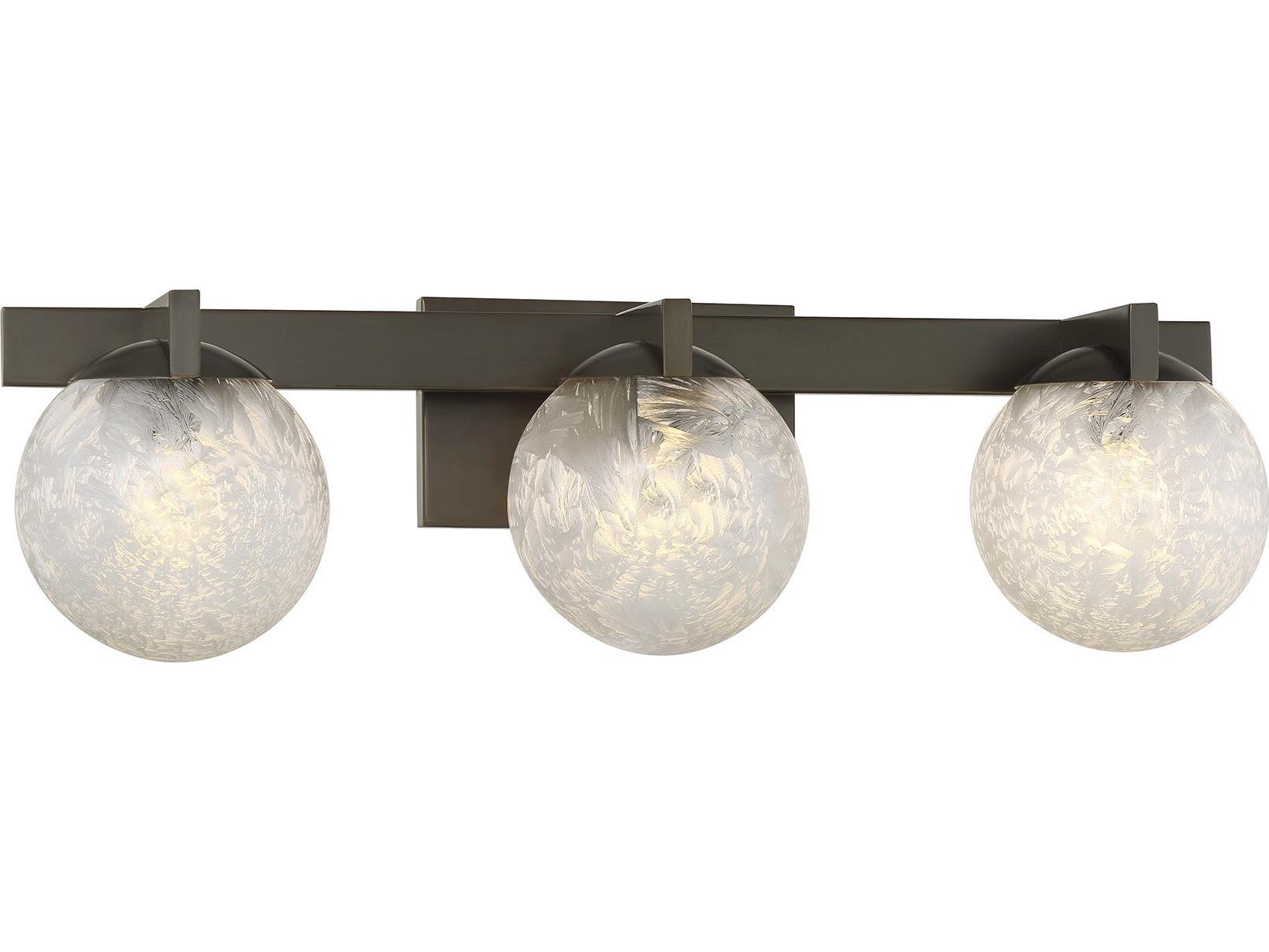 Savoy House Darien 3-Light Mediterranean Bronze Vanity Light