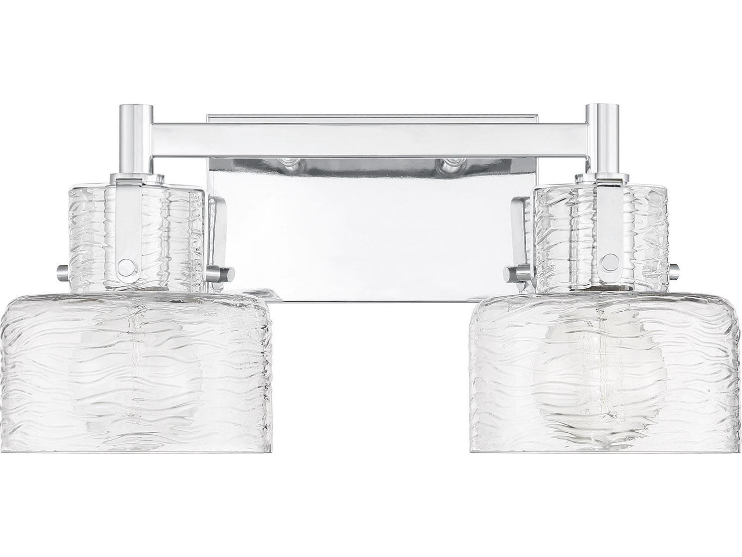 Savoy House Dover 2-Light Chrome Vanity Light