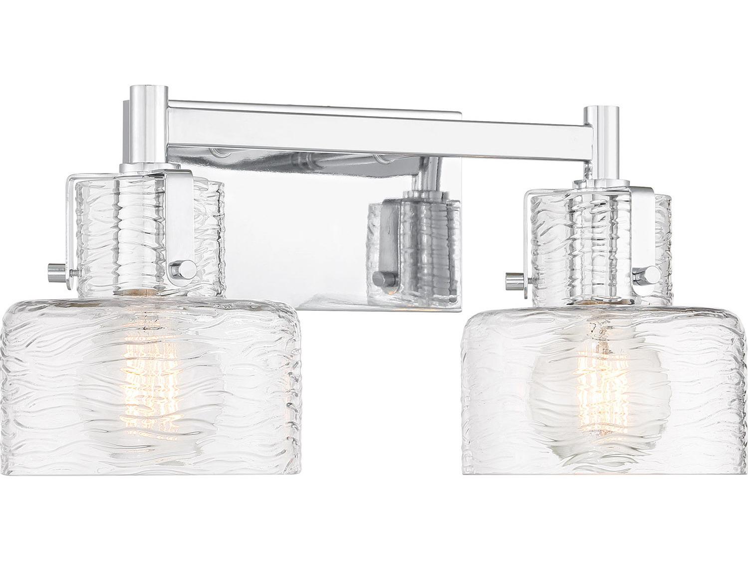 Savoy House Dover 2-Light Chrome Vanity Light