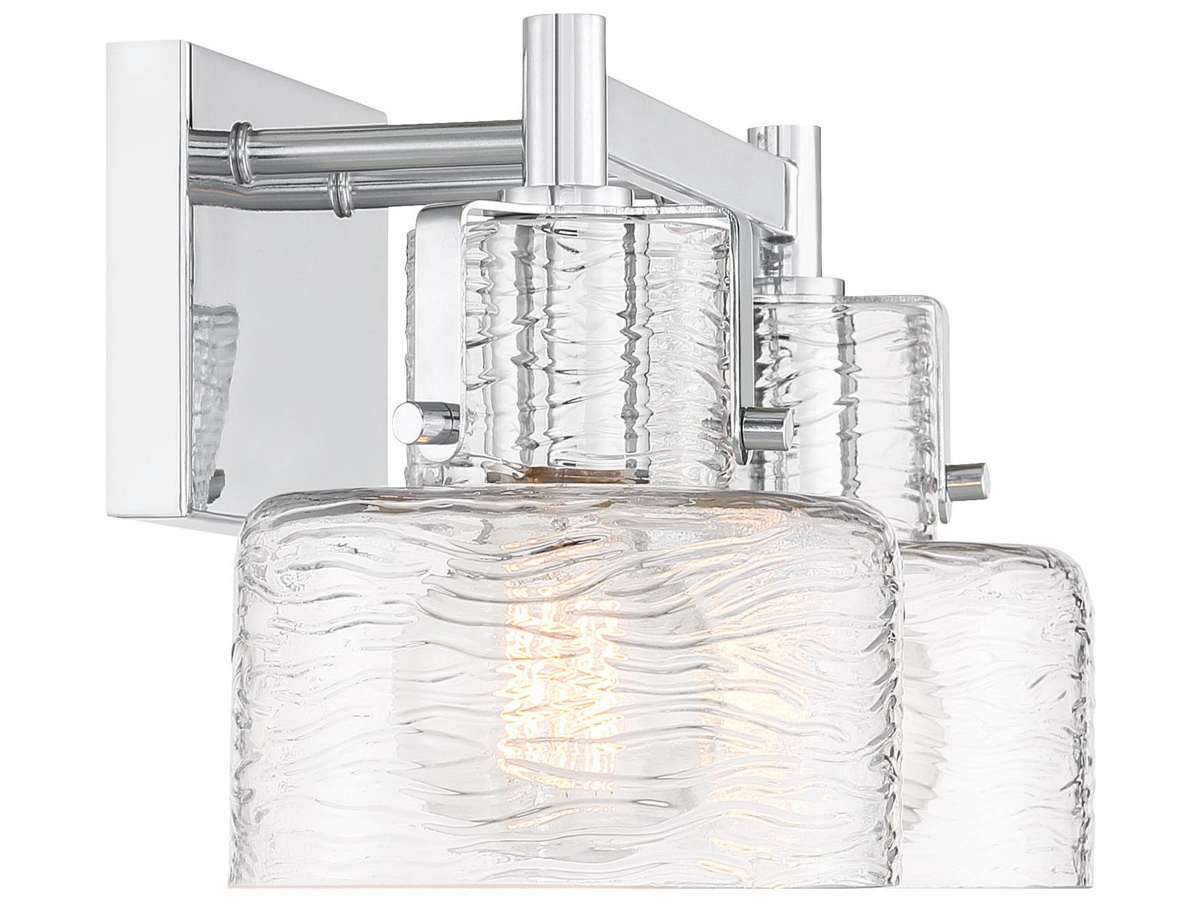 Savoy House Dover 2-Light Chrome Vanity Light