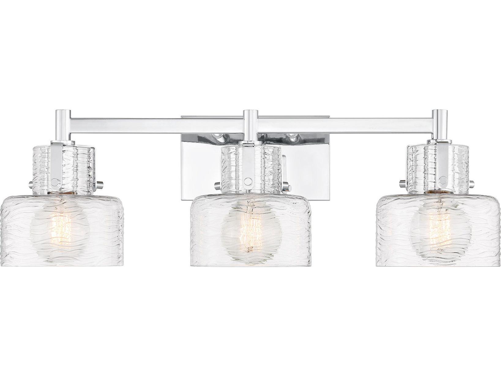 Savoy House Dover 3-Light Chrome Vanity Light