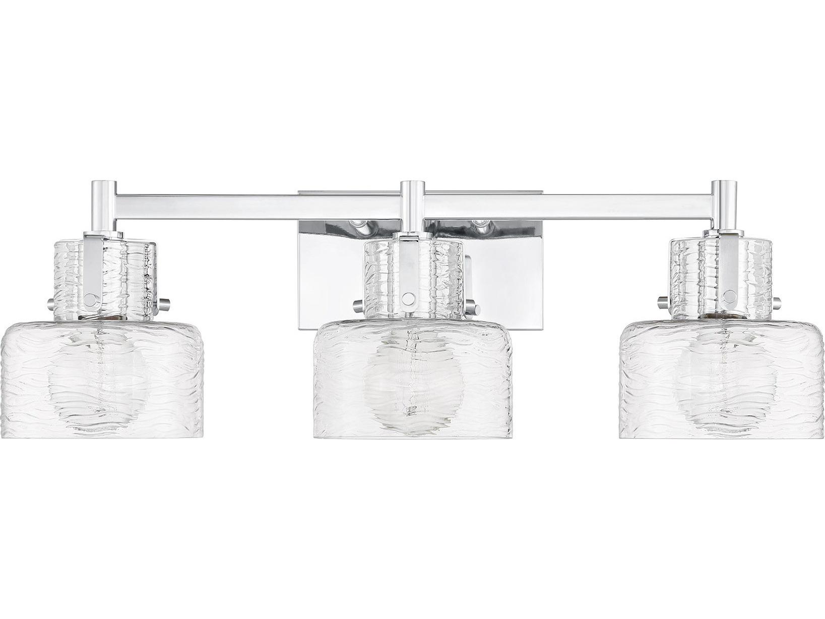 Savoy House Dover 3-Light Chrome Vanity Light